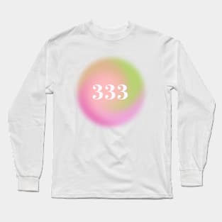 angel numbers 333 Long Sleeve T-Shirt